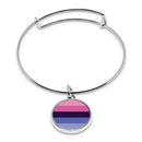 Pride LGBT Flags Cuff Bracelet With Pendant