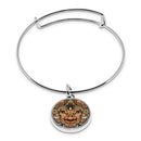 Balinese Barong Mask Cuff bracelet with pendant