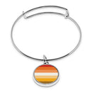 Pride LGBT Flags Cuff Bracelet With Pendant