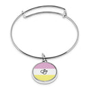 Pride LGBT Flags Cuff Bracelet With Pendant