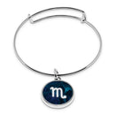 Zodiac Sign Cuff Bracelet with pendant