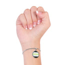 Pride LGBT Flags Cuff Bracelet With Pendant