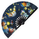 Moon Bamboo Hand Fan