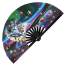 Moon Bamboo Hand Fan