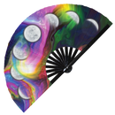 Moon Bamboo Hand Fan