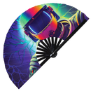 Astronaut Galaxy | Bamboo hand fan