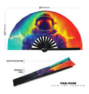 Astronaut Galaxy | Bamboo hand fan