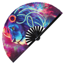 Lion Bamboo Hand Fan