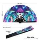 Lion Bamboo Hand Fan