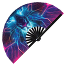 Lion Bamboo Hand Fan