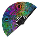 Owl Hand Fan Bamboo Hand Fan