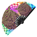 Owl Hand Fan Bamboo Hand Fan