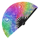 Owl Hand Fan Bamboo Hand Fan
