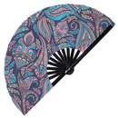 Paisley Victorian Bamboo Hand Fan