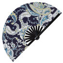 Paisley Victorian Bamboo Hand Fan