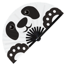 Panda Bamboo Hand Fan