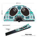 Panda Bamboo Hand Fan