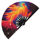 Phoenix Bamboo Hand Fan