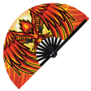Phoenix Bird Bamboo Hand Fan
