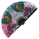 Phoenix Bird Bamboo Hand Fan
