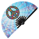 Rave Words Bamboo Hand Fan