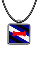 Pride Flags Square Pendant Necklace
