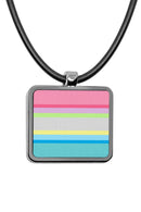 Pride Flags Square Pendant Necklace