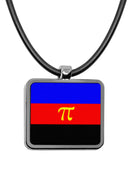 Pride Flags Square Pendant Necklace