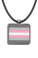 Pride Flags Square Pendant Necklace