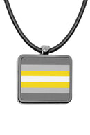 Pride Flags Square Pendant Necklace