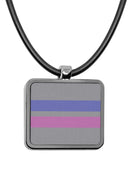 Pride Flags Square Pendant Necklace