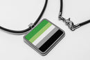 Pride Flags Square Pendant Necklace