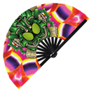 Robot Bamboo Hand Fan