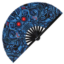 Robot Bamboo Hand Fan