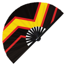 Pride Flag LGBTQA Bamboo Hand Fan