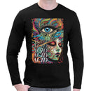Trippy Third Eye | Men long sleeve T-shirt