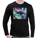 Trippy Neon Turtle Men Long Sleeves T-shirt