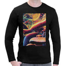 Psychedelic Trippy Mushrooms Men Long Sleeves T-shirt