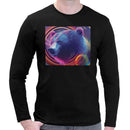 Bear Neon Rave | Men long sleeves t-shirt