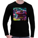 Frog Neon Men Long Sleeves T-shirt