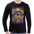 Trippy Third Eye | Men long sleeve T-shirt