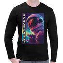 Astronaut Psychedelic | Men long sleeves t-shirt