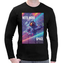 Astronaut Psychedelic | Men long sleeves t-shirt