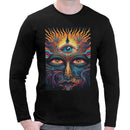 Trippy Third Eye | Men long sleeve T-shirt