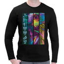 Bear Neon Rave | Men long sleeves t-shirt