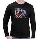 Neon Bear Men Long Sleeves T-shirt