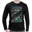 Trippy Third Eye | Men long sleeve T-shirt