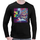 Astronaut Psychedelic | Men long sleeves t-shirt
