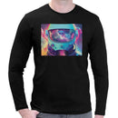 Astronaut Psychedelic | Men long sleeves t-shirt