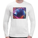 Bear Neon Rave | Men long sleeves t-shirt
